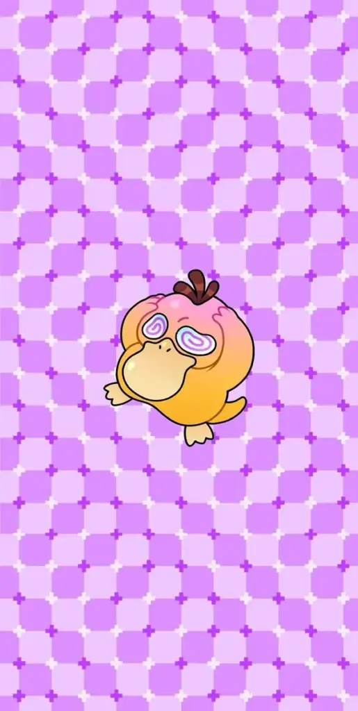 Enton aus dem Spiel Pokemon der Kopfschmerzen hat